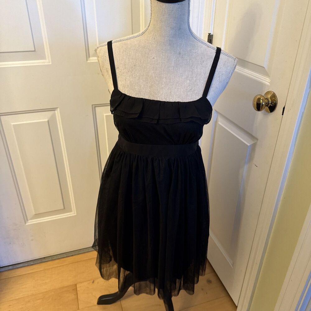 MINI MESH WHIMSYGOTH  Xhilaration dress Junior size m black Tulle fit & flare